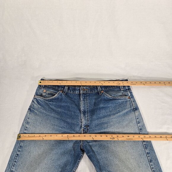 Vintage LEVI'S 505 Orange Tab Regular Fit Straight Leg Jean Size 40x30 - Picture 13 of 16